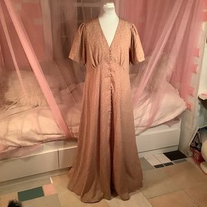 Nasty Gal Floral Maxi Dress